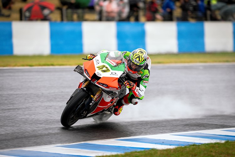 Bassani at Phillip Island